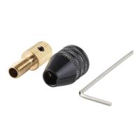 WLXY DIY003 0 5-3 mm Mini elektrische Grinder Chuck boor schacht met sleutel 2 35 mm innerlijke gat boren