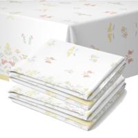 Duni Pasen tafelkleed / tafellaken - 2x - Ornament Easter - Paas print - 138 x 220 cm - papier - paa