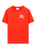 Burberry Kids t-shirt à logo imprimé EKD - Orange