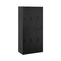 Lockerkast - 6 planken - afsluitbaar - 200 kg
