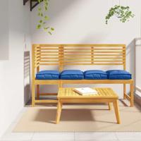 Palletkussen voor zitting 4 pcs koningsblauw 40 x 40 x 8 cm