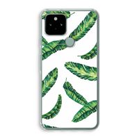 Lange bladeren: Google Pixel 5 Transparant Hoesje