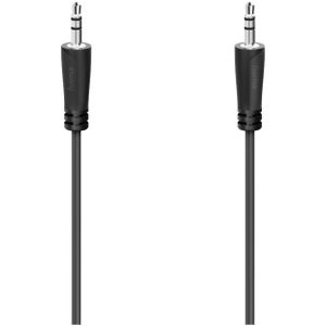 Hama AUDIOKABEL, 3,5MM JACK-STEREO - 3,5MM JACK STEREO, 1,5 M Audio kabel