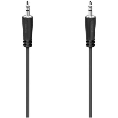 Hama AUDIOKABEL, 3,5MM JACK-STEREO - 3,5MM JACK STEREO, 1,5 M Audio kabel