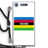 WK Wielrennen: Sony Xperia XZ1 Transparant Hoesje met koord