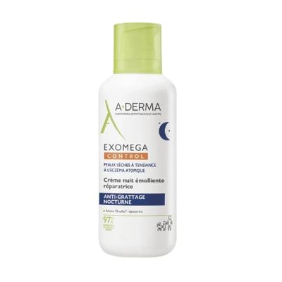 A-Derma Exomega Control crème nuit émoliente réparatrice 400ml