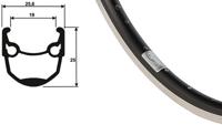 CONTEC Fr.wheel 28" 2,00/1,80 b