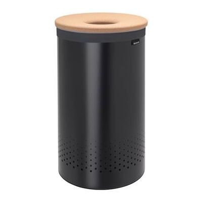Brabantia Wasbox 60 L - Zwart / Kurk Brabantia Wasbox 60 L - Zwart / Kurk