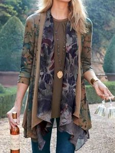 Floral Long Sleeve Cardigan