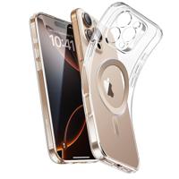 iPhone 16 Pro Max Zero Clear Case (HaloLock) Rose Gold Ring