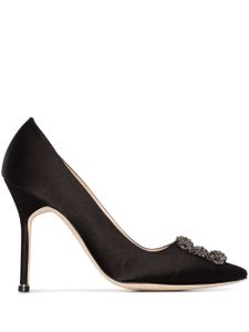 Manolo Blahnik escarpins Hangisi 105 mm - Noir