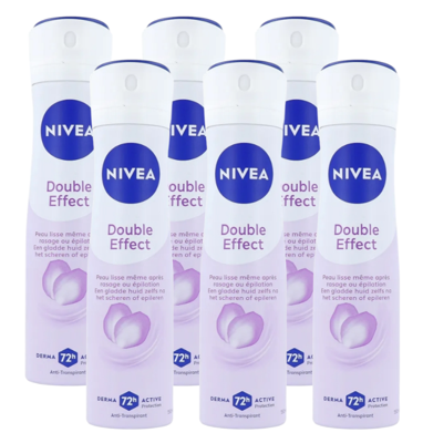 Nivea Double Effect Deodorant Spray Voordeelverpakking