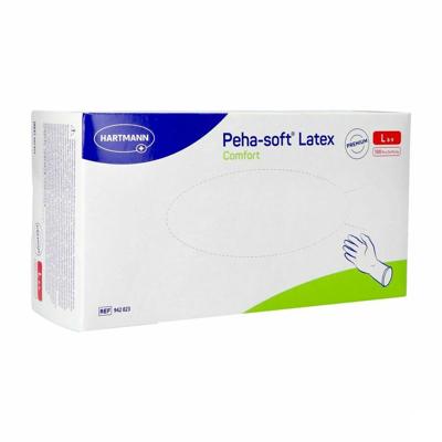 Peha Soft Handschoen Latex Comfort l 100 942023