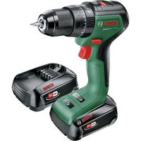 Bosch UniversalImpact 18V-60 - Accuklopboorschroevendraaier - Met 2x 18 V Li-Ion accu (2,0 Ah) en 1-uurslader