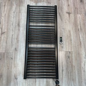 Elek. Radiator HD Heating Basic Budget AB 500 x 1200 mm 600 Watt Mat Zwart HD Heating