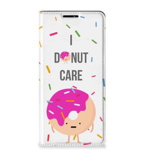 Motorola Edge 20 Pro Flip Style Cover Donut Roze