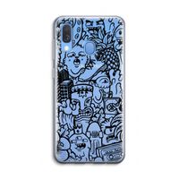 Vexx Black Mixtape: Samsung Galaxy A40 Transparant Hoesje