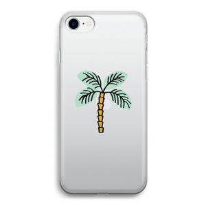 Palmboom: iPhone SE 2020 Transparant Hoesje