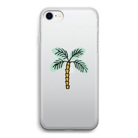 Palmboom: iPhone SE 2020 Transparant Hoesje