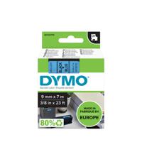 Labeltape dymo labelmanager d1 polyester 9mm blauw | 5 stuks