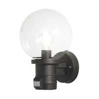 Konstsmide Nemi Move 7321-750 Buitenlamp met bewegingsmelder (wand) Spaarlamp, LED E27 60 W Zwart - thumbnail