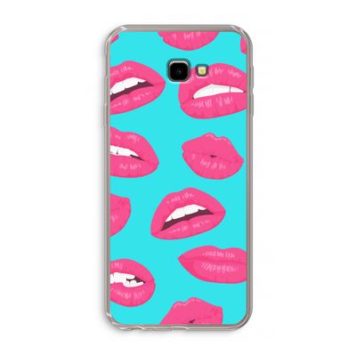 Bite my lip: Samsung Galaxy J4 Plus Transparant Hoesje