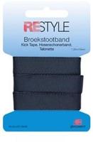 Restyle Broekstootband 15 mm x 1,25 meter 210 Denim Blauw