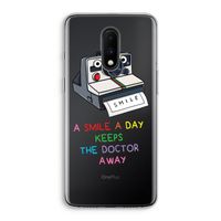 Smile: OnePlus 7 Transparant Hoesje