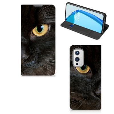 OnePlus 9 | Hoesje maken | Zwarte Kat
