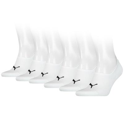 Puma Footies High Cut 6-pack Unisex Wit-35/38