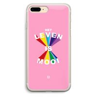 Het Leven Is Mooi: iPhone 7 Plus Transparant Hoesje