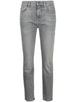 7 For All Mankind jean skinny à taille haute - Gris