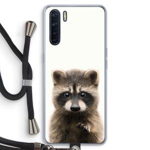 Rocco: Oppo A91 Transparant Hoesje met koord