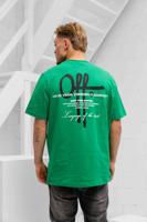 Off The Pitch Neo Regular Fit T-Shirt Heren Groen - Maat XS - Kleur: Groen | Soccerfanshop