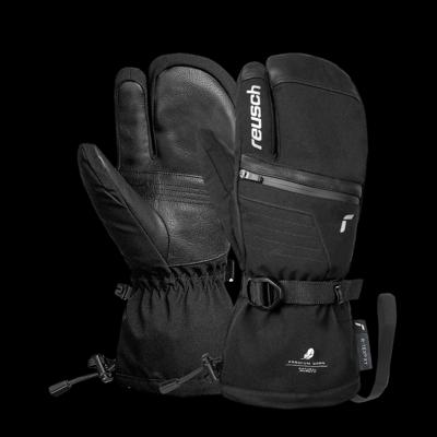 Reusch Lando R-TEX® XT Lobster Handschoen Black / Silver 8