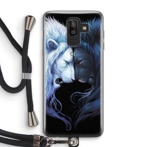Brotherhood: Samsung Galaxy J8 (2018) Transparant Hoesje met koord