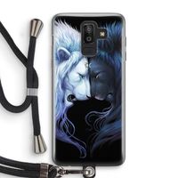 Brotherhood: Samsung Galaxy J8 (2018) Transparant Hoesje met koord