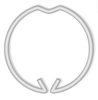 Home sweet home inbouwspot veerring set 8 st. - metaal Home sweet home inbouwspot veerring set 8 st. - metaal