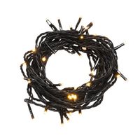 Konstsmide lichtsnoer amber led 3,04 m ABS zwart 20 lampjes - thumbnail