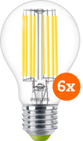 Philips LED Filament lamp - 4W - E27 - warm wit licht 6-pack - thumbnail
