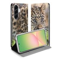 Samsung Galaxy A57 Smart Cover Hoesje Baby Luipaard