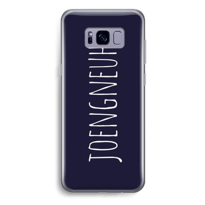 Joengneuh!: Samsung Galaxy S8 Plus Transparant Hoesje