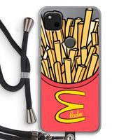 McElodie: Pixel 4a Transparant Hoesje met koord