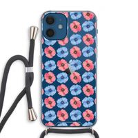 Klaproosjes: iPhone 12 Transparant Hoesje met koord