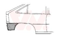 Zijwand VAN WEZEL, Inbouwplaats: Rechts achter, u.a. fÃ¼r Opel - thumbnail