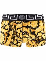 Versace boxer à imprimé baroque - Noir