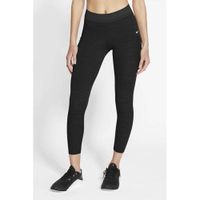 Nike 7/8 sportlegging zwart melange - thumbnail