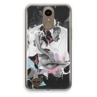 Camouflage de sommeil: LG K10 (2017) Transparant Hoesje