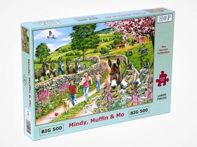 Mindy, Muffin & Mo Puzzel 500 XL Stukjes Mindy, Muffin & Mo Puzzel 500 XL Stukjes
