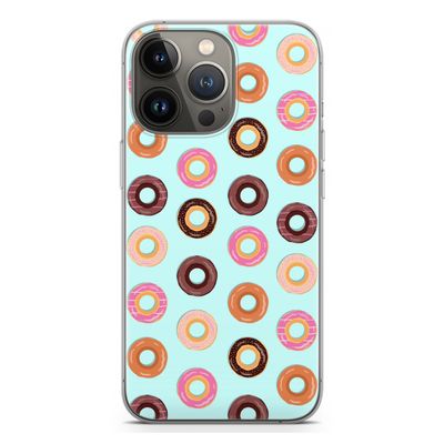 Donuts: iPhone 13 Pro Transparant Hoesje